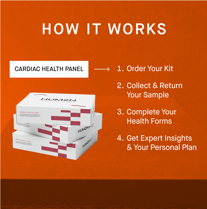 Cardiac Health Panel + Interpretation with HUM2N Expert Physician - HUM2N: Longevity Shop