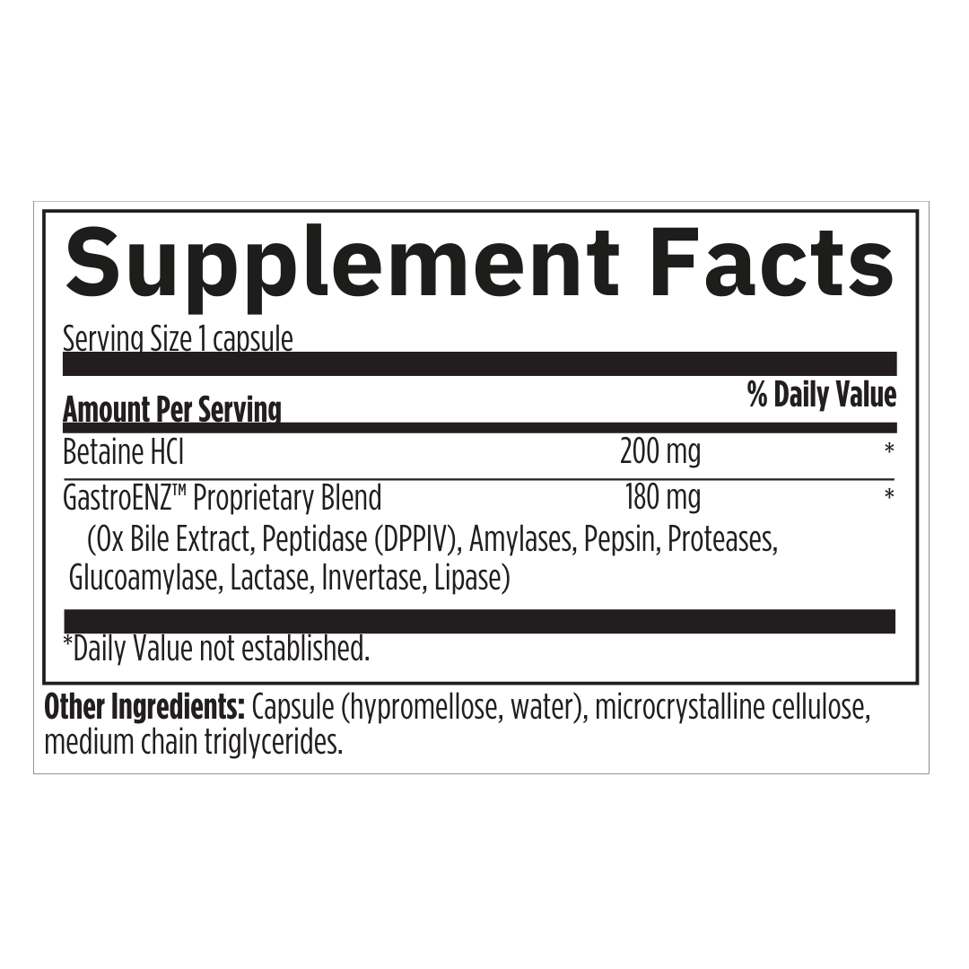 DIGESTER Enzymes - HUM2N: New Era Healthcare