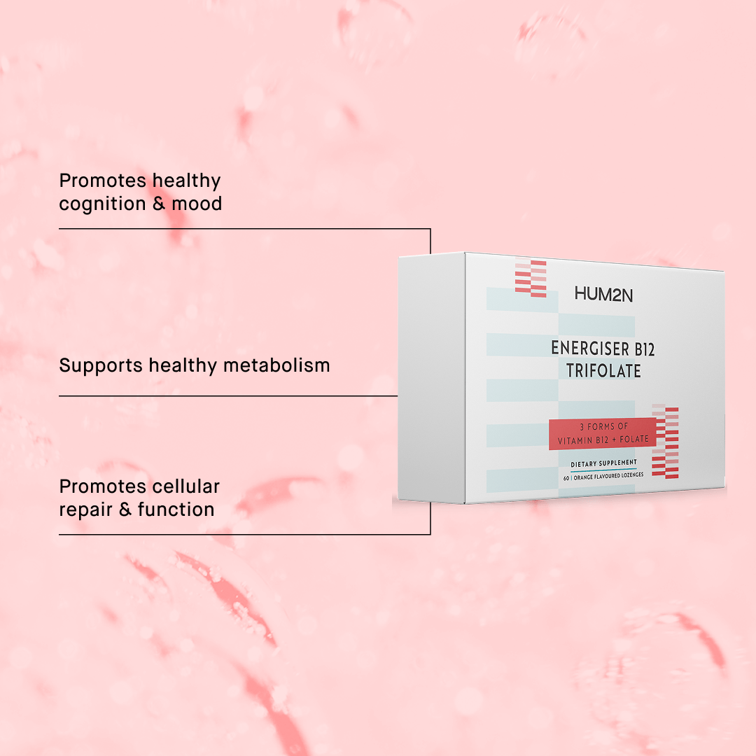 ENERGISER B12 Trifolate - HUM2N: Longevity Shop