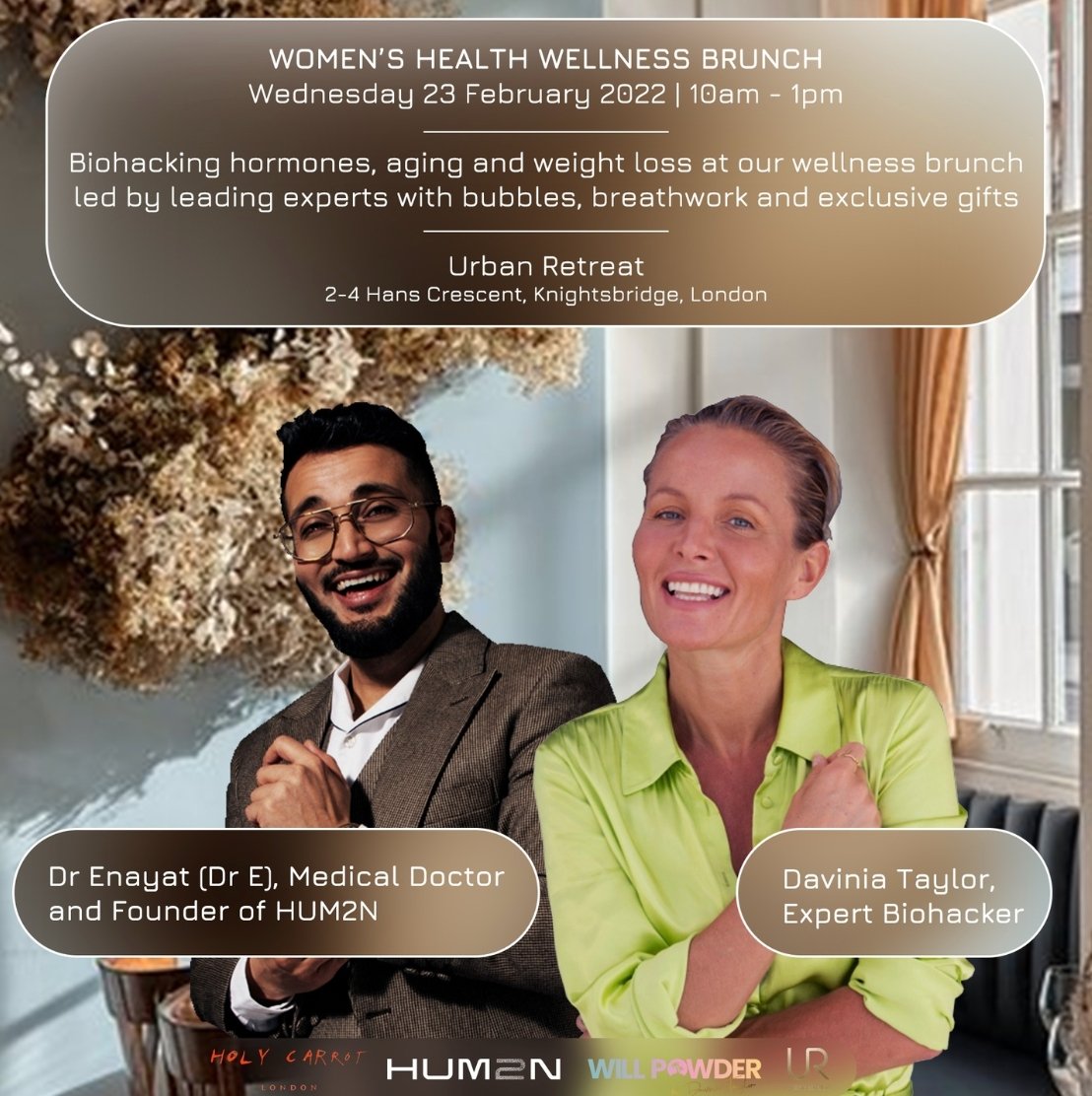 Biohacking Women's Health with Davinia Taylor - HUM2N: Longevity Shop