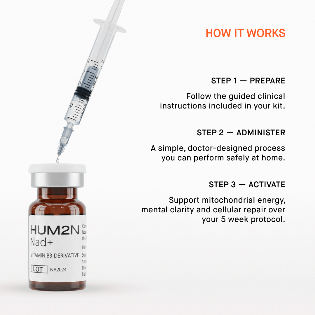 Nad Kit HUM2N NAD+ At Home Supplement – HUM2N: Longevity Shop