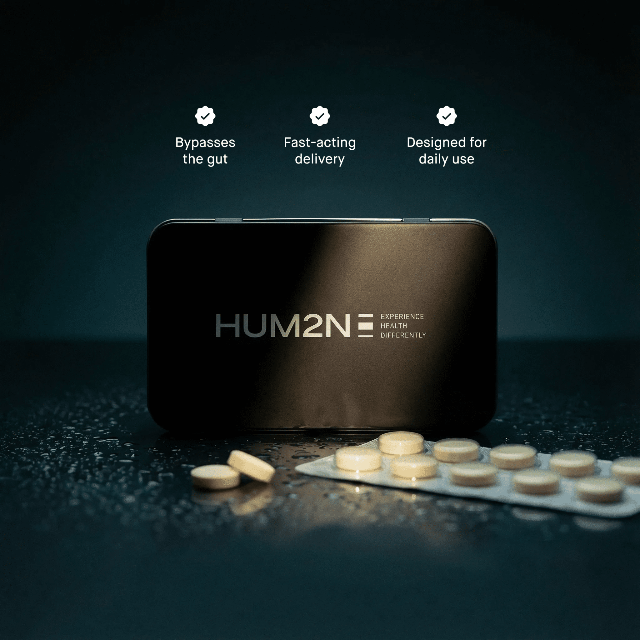 NAD+ Sublingual - HUM2N: Longevity Shop
